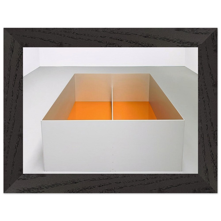 Donald Judd  Untitled Menziken  1989 Premium Wooden Framed Art Print / Poster