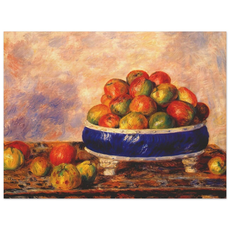 PierreAuguste Renoir  Apples in a dish Wood Print