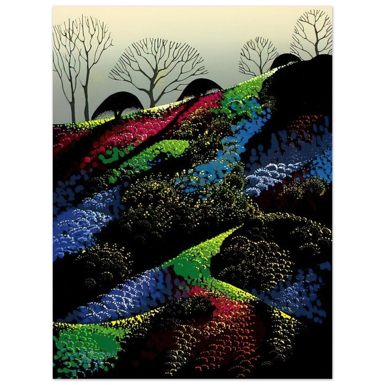 Eyvind Earle  Little Jewels Aluminum Print