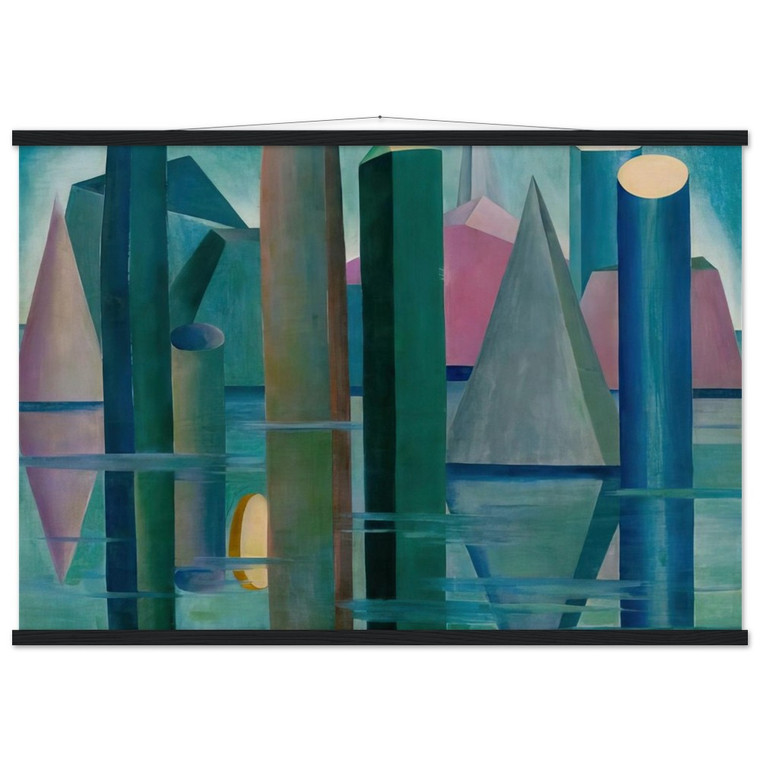Tarsila do Amaral  Calmaria II Museum-Quality Matte Paper Poster with Hanger