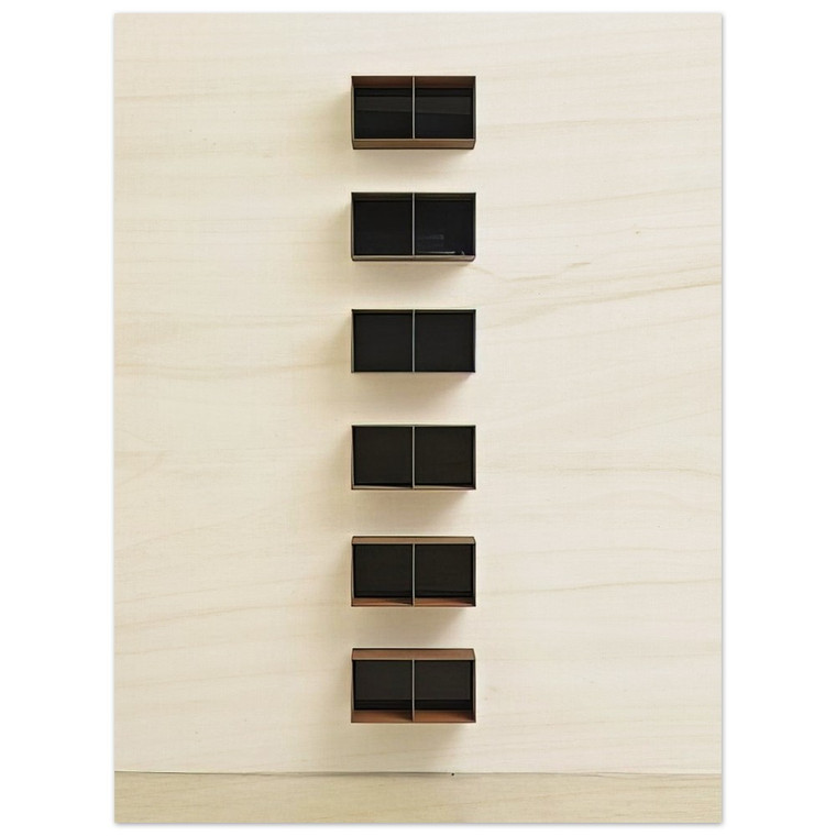 Donald Judd  Untitled JUDDO0544  1990 Wood Print