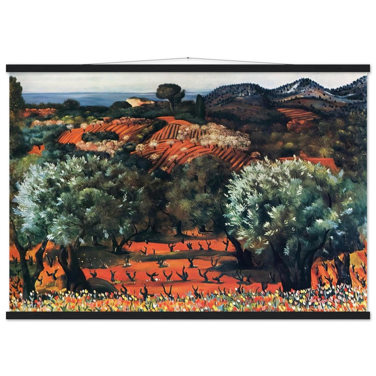 Moise Kisling  NOT IDENTIFIED 15 Museum-Quality Matte Paper Poster with Hanger