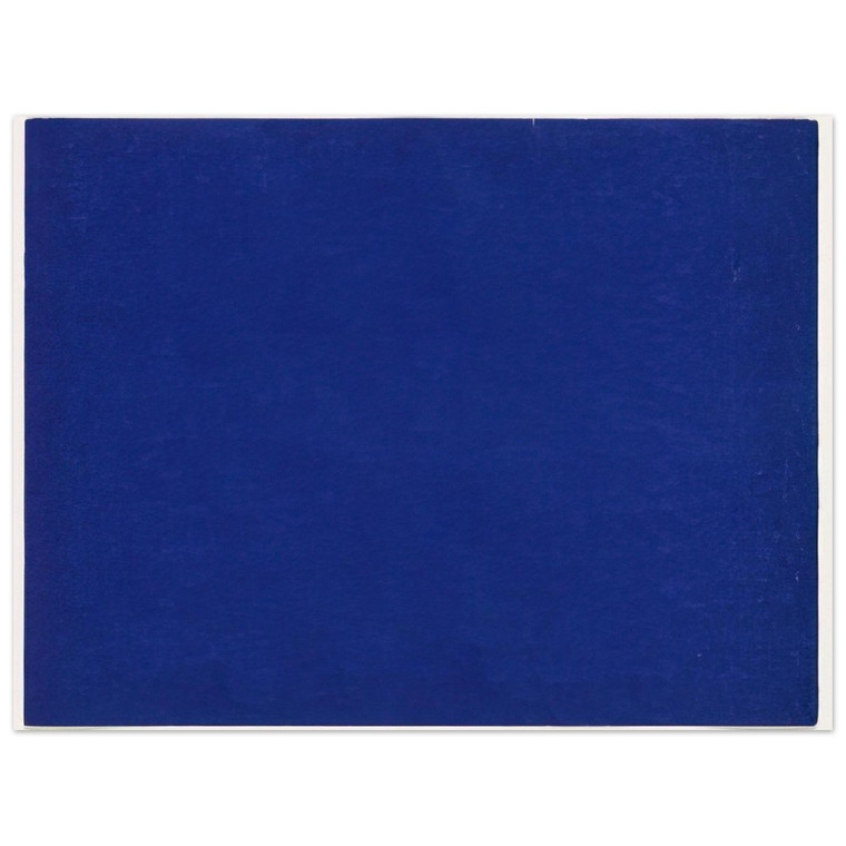 Ellsworth Kelly  Blue from the series Line Form Color Aluminum Print
