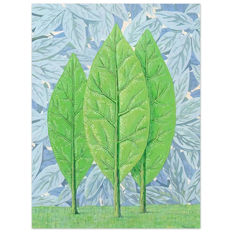 Rene Magritte  THE GOOD SEASON 1961 Aluminum Print