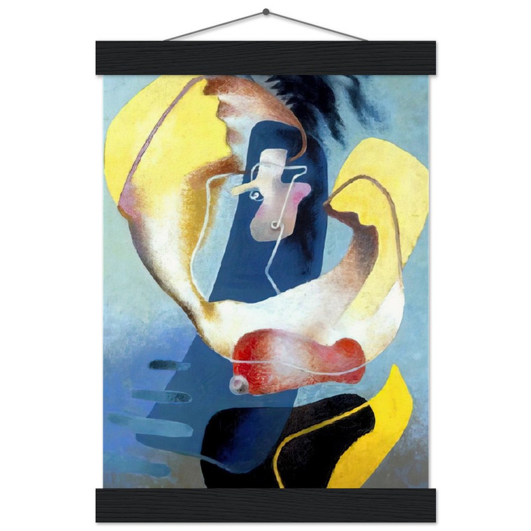 Prampolini Figure in Space Museum-Quality Matte Paper Poster with Hanger