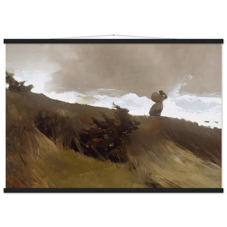 Winslow Homer  THE WEST WIND Museum-Quality Matte Paper Poster with Hanger