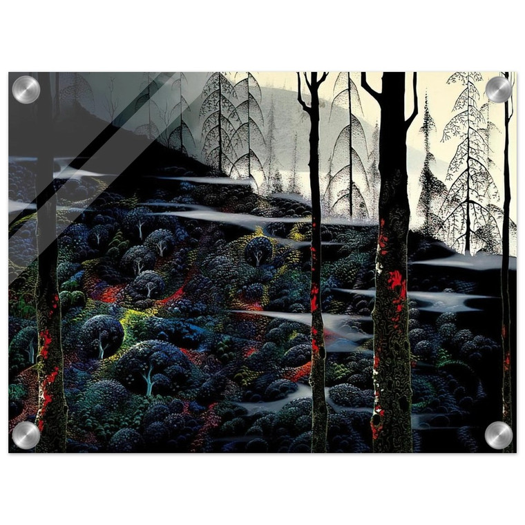 Eyvind Earle  Dawns First Light Acrylic Print