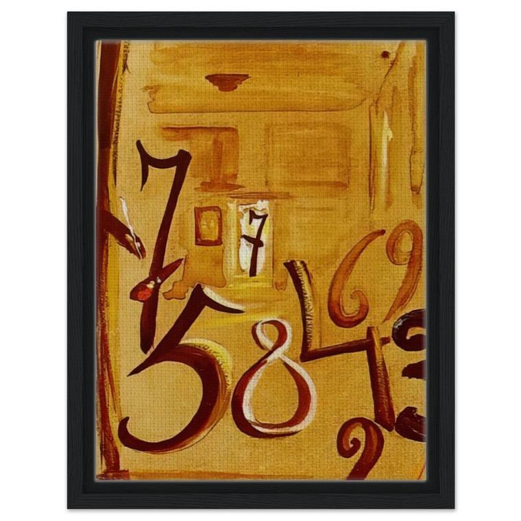 Salvador Dali  THE MAIDS IN WAITING LAS MENINAS Framed Canvas