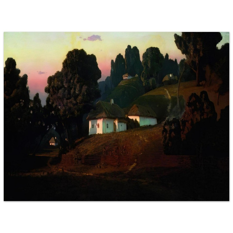 Arkhyp Kuindzhi  Evening in Ukraine Aluminum Print