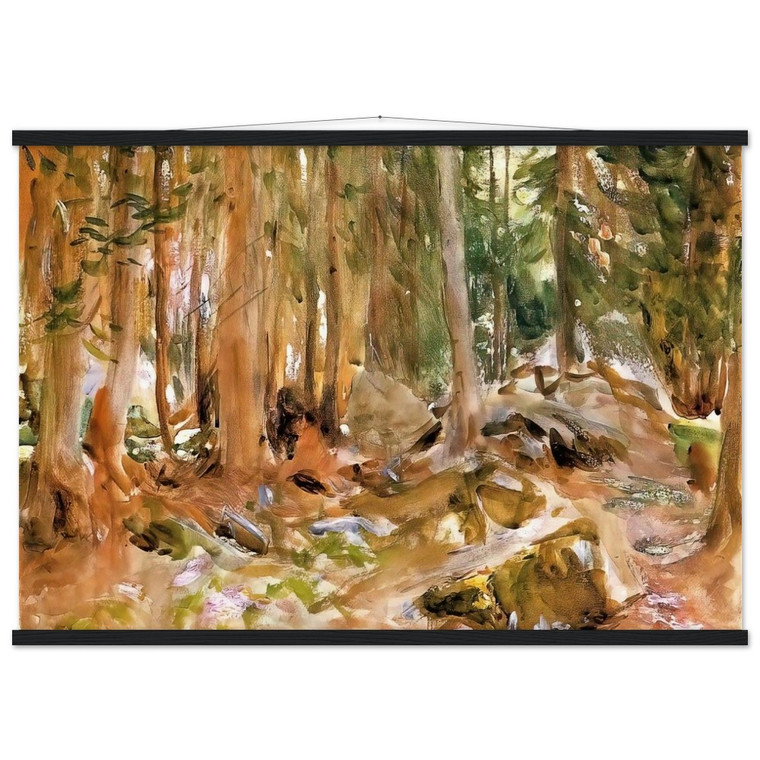 John Singer Sargent  Pine Forest Museum-Quality Matte Paper Poster with Hanger