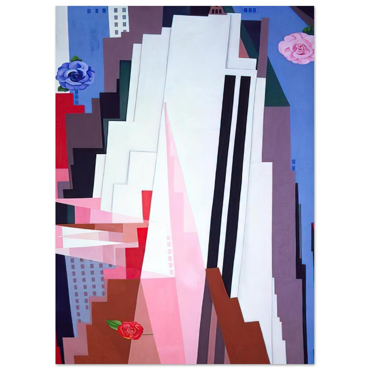 Georgia OKeeffe  Manhattan Fine Art Poster / Art Print