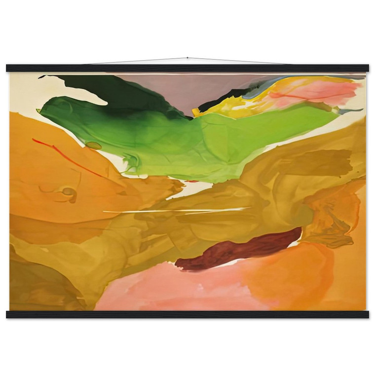 Helen Frankenthaler Nature Abhors a Vacuum 1973 Matte Paper Poster with Hanger