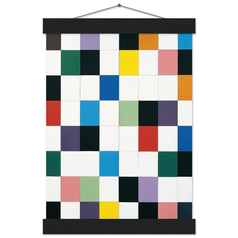 Ellsworth Kelly Colors for a Large Wall Museum Matte Poster with Hanger
