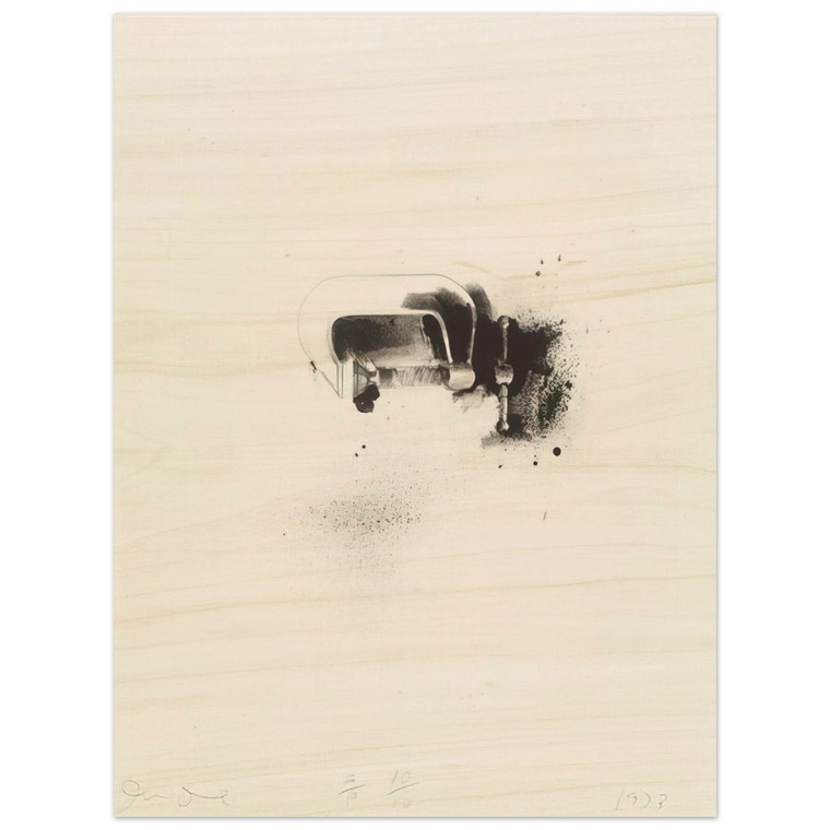Jim Dine  UNTITLED FROM TEN WINTER TOOLS 1973 4 Wood Print