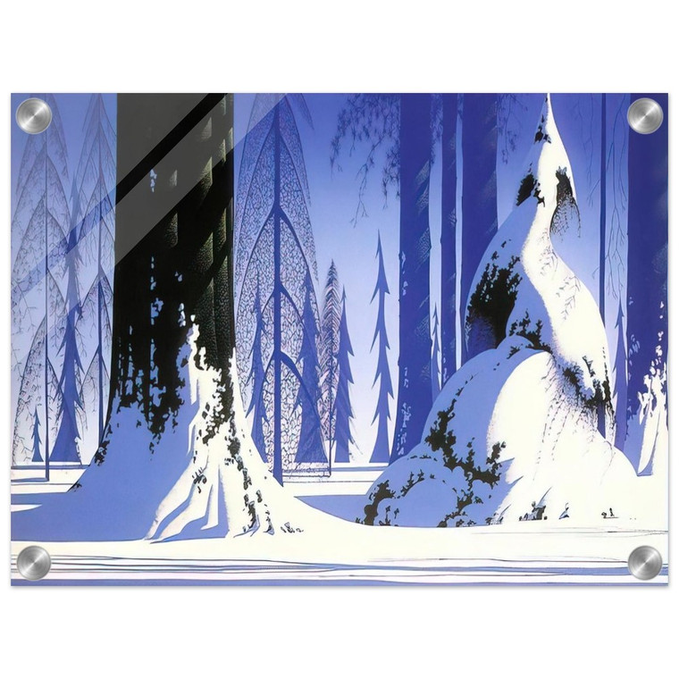 Eyvind Earle  Winter N1 Acrylic Print