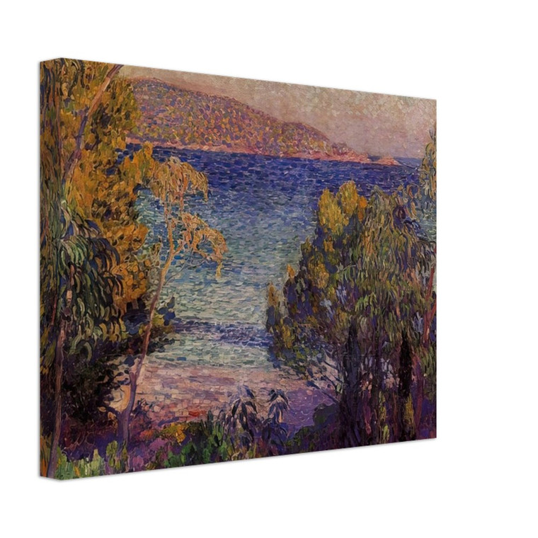 Theo van Rysselberghe  PINES AND EUCALYPTUS AT CAVELIERI 1905 Canvas