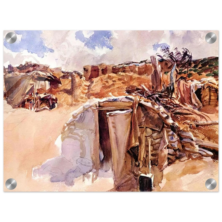 John Singer Sargent  Dugout Acrylic Print