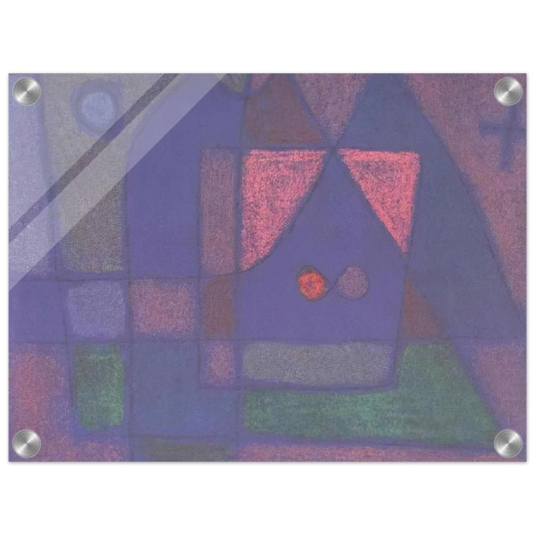 Paul Klee  SMALL ROOM IN VENICE Acrylic Print