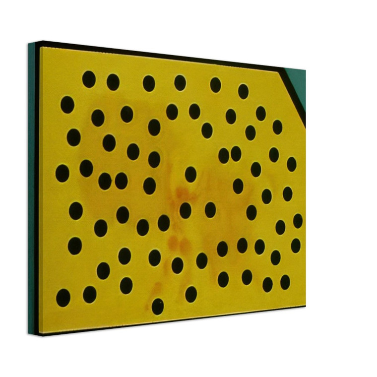 Salvador Dali  RANDOMDOT CORRELOGRAM THE GOLDEN FLEECE Canvas