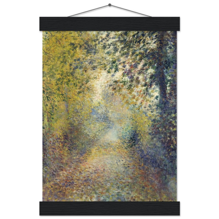 Pierre-Auguste Renoir In the Woods N2 Matte Poster with Hanger