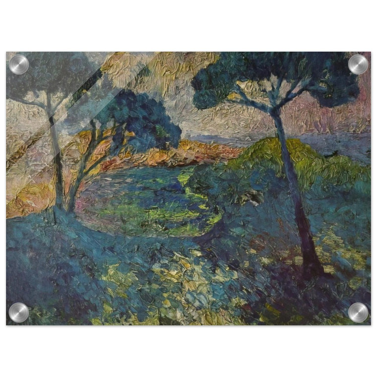 Salvador Dali  THE THREE PINES Acrylic Print