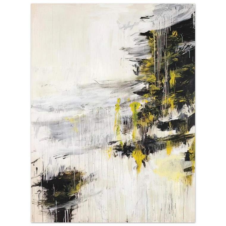 Cy Twombly  Quattro Stagioni II Inverno Aluminum Print