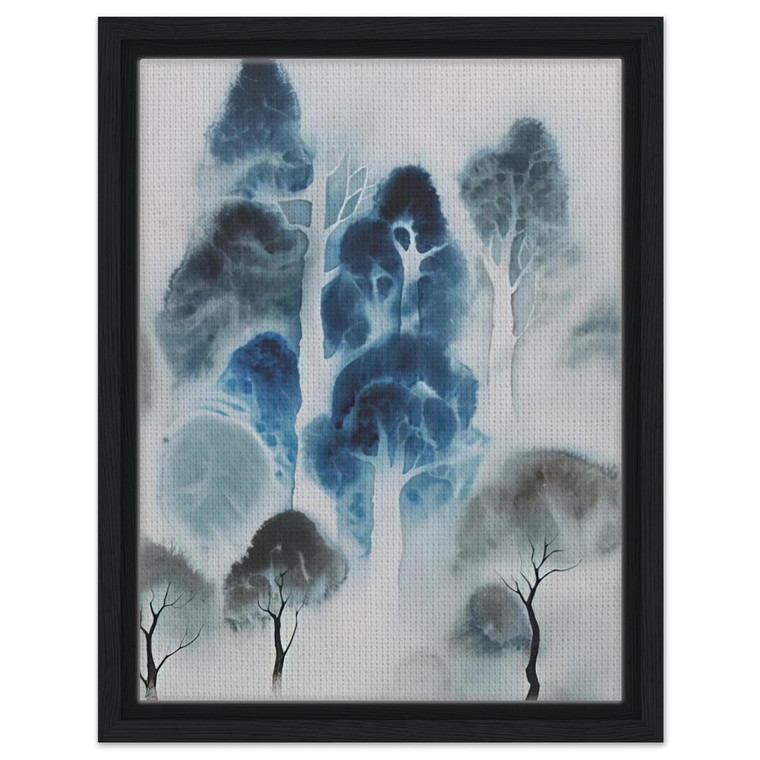 Eyvind Earle  Woodland Framed Canvas