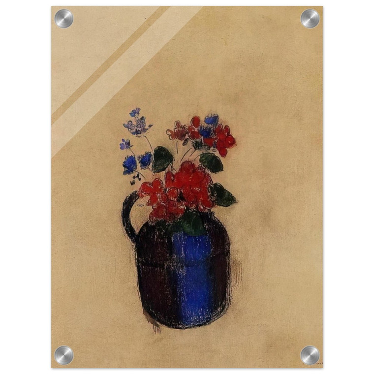 Odilon Redon  SMALL BOUQUET IN A PITCHER Acrylic Print