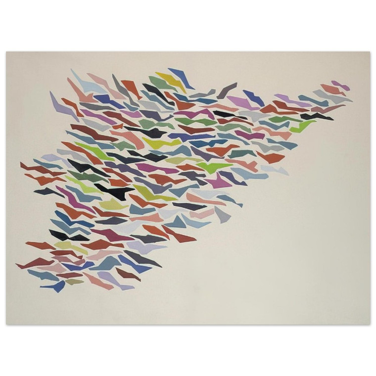 Robert Goodnough  Variables with Color  PostPainterly Abstraction Aluminum Print