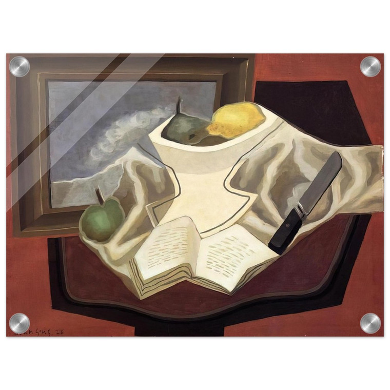 Juan Gris  THE TABLE IN FRONT OF THE PICTURE 1926 Acrylic Print