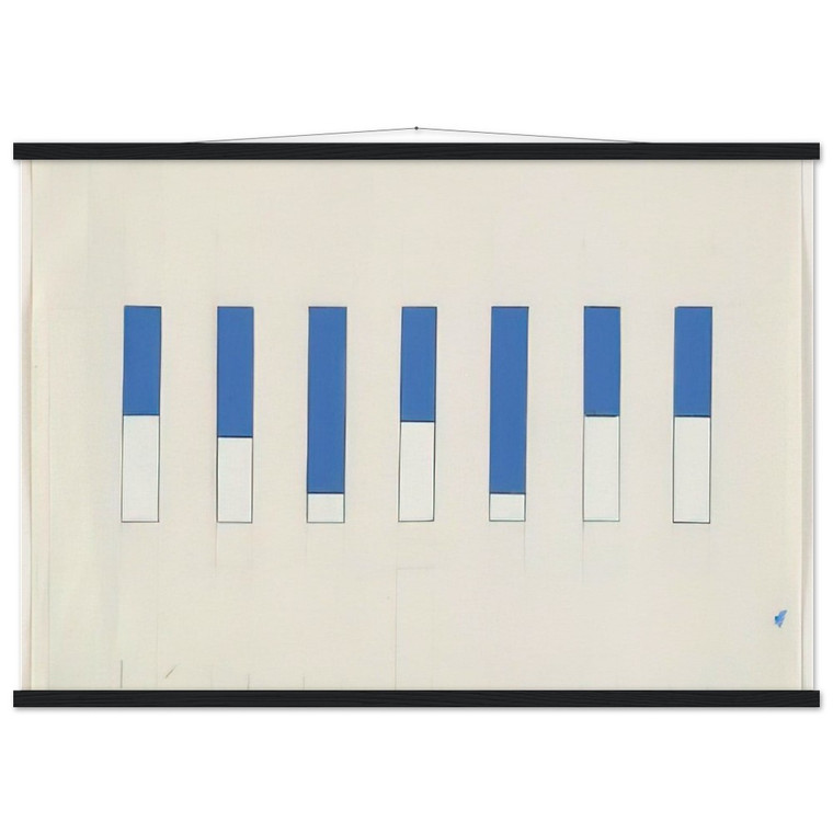 Ellsworth Kelly Awnings Avenue Matignon Museum Matte Poster with Hanger