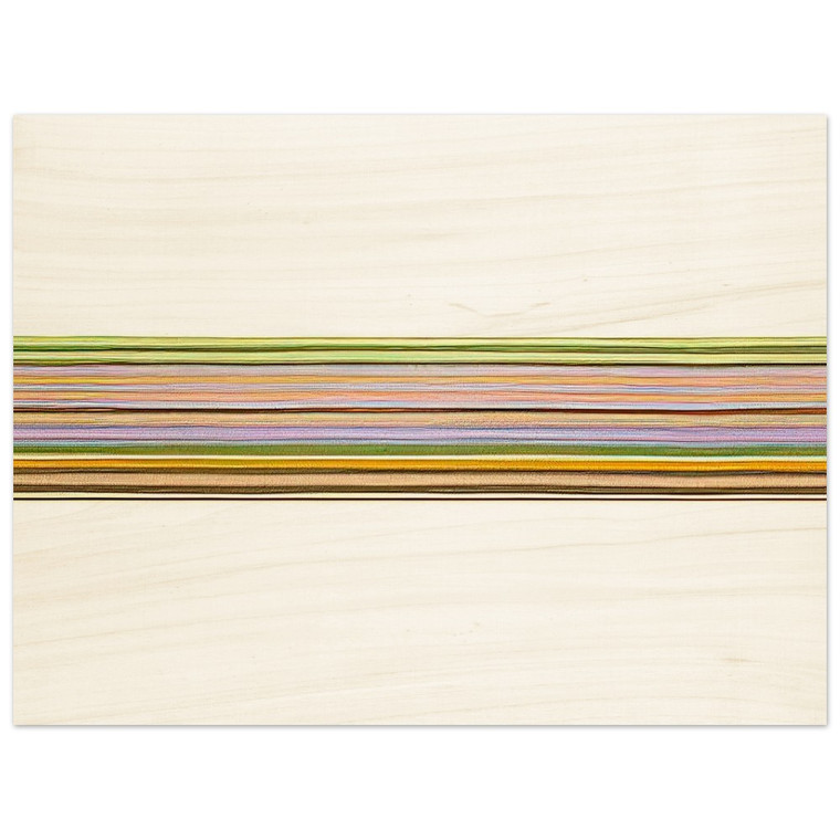 Gene Davis  Untitled 156  1971 Wood Print