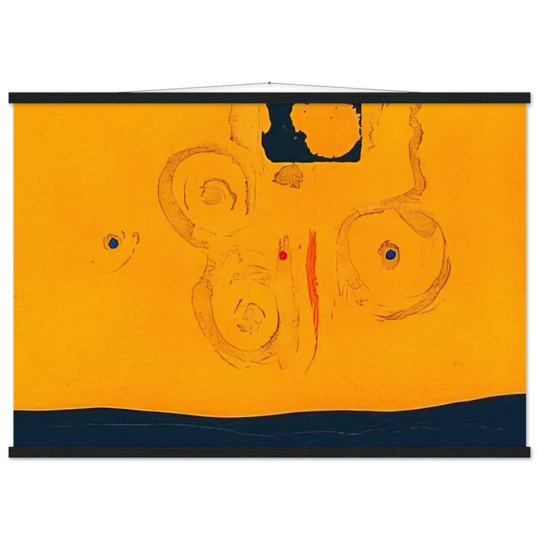 Helen Frankenthaler Plaza Real 1988 Museum-Quality Matte Poster with Hanger
