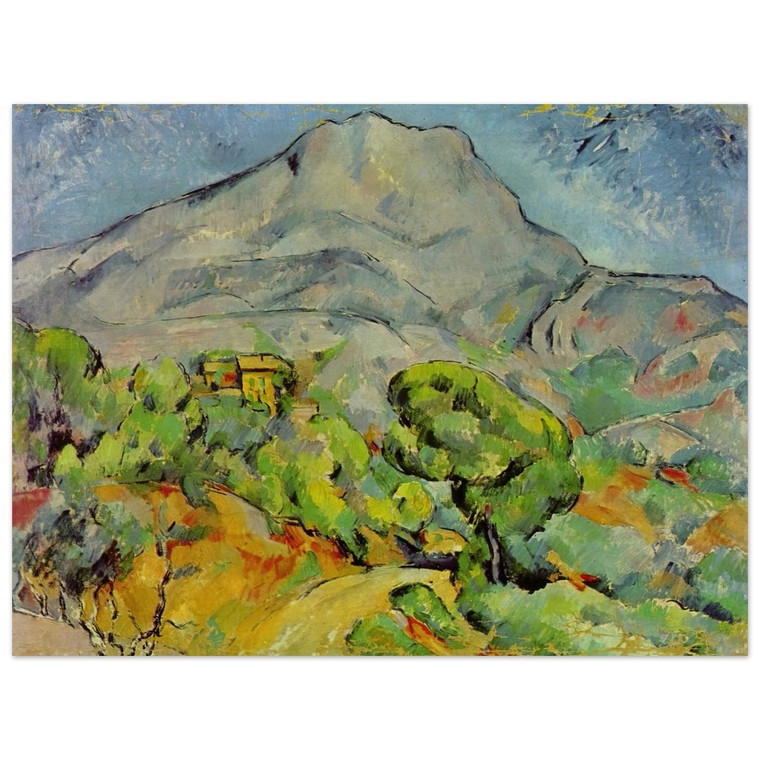 Paul Cezanne  Road near Mont SainteVictoire Wood Print