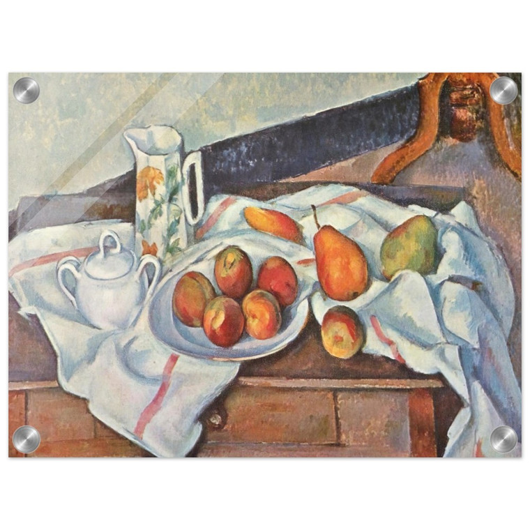 Paul Cezanne  Still Life with Sugar Acrylic Print