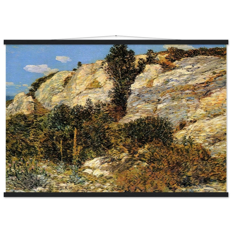 Childe Hassam Lymans Ledge Appledore Museum-Quality Matte Poster with Hanger