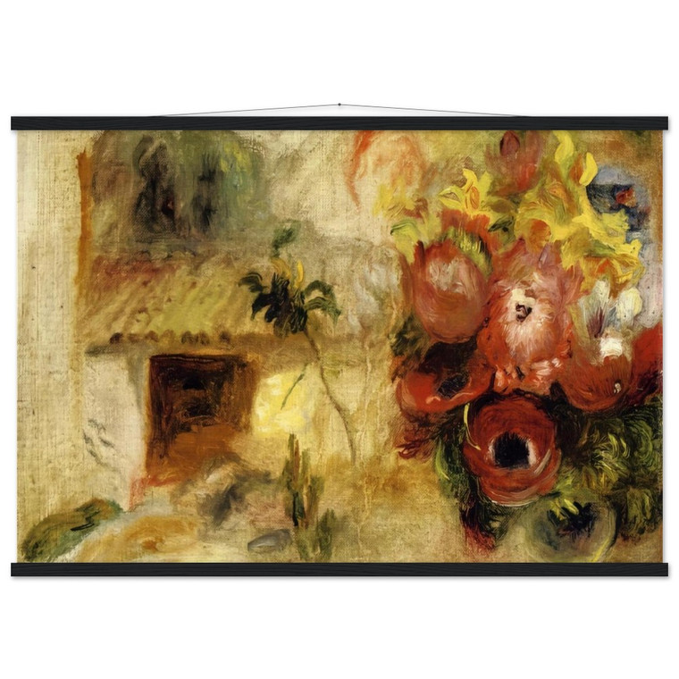 Renoir House Floral Study Museum-Quality Matte Paper Poster with Hanger
