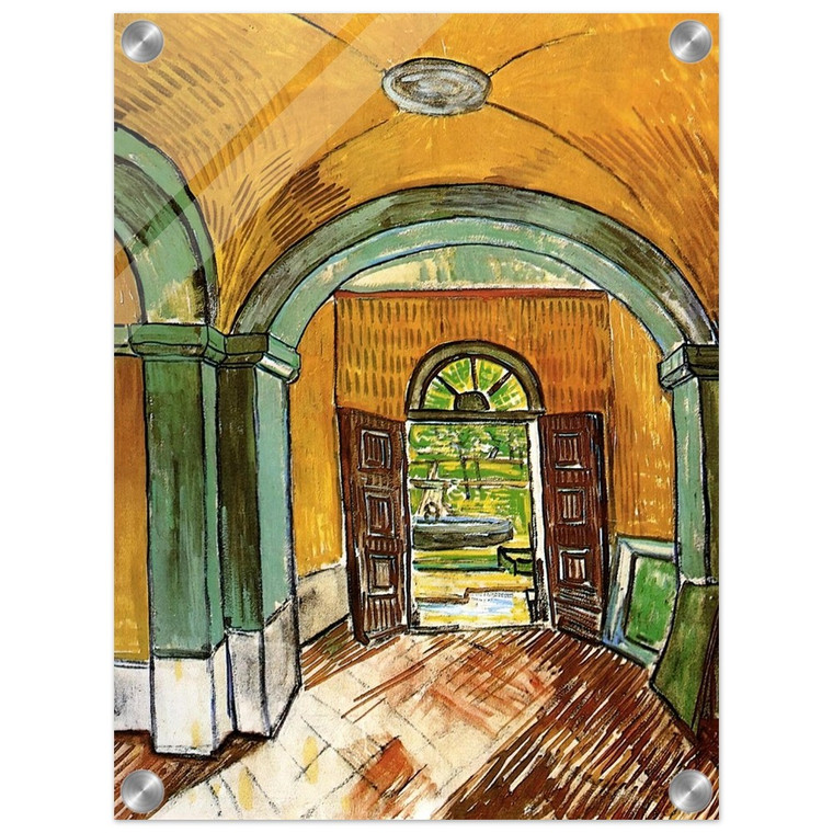 Vincent van Gogh  The Entrance Hall of SaintPaul Hospital Acrylic Print