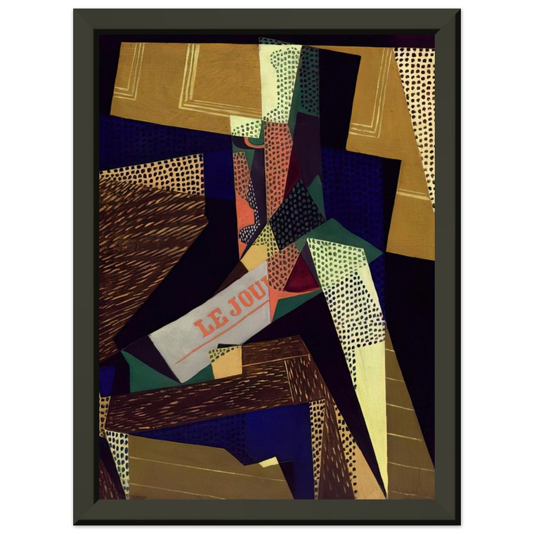 Juan Gris  STILL LIFE 1916 Premium Metal Framed Art Print / Poster