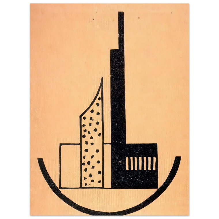 Laszlo MoholyNagy  The storm Aluminum Print