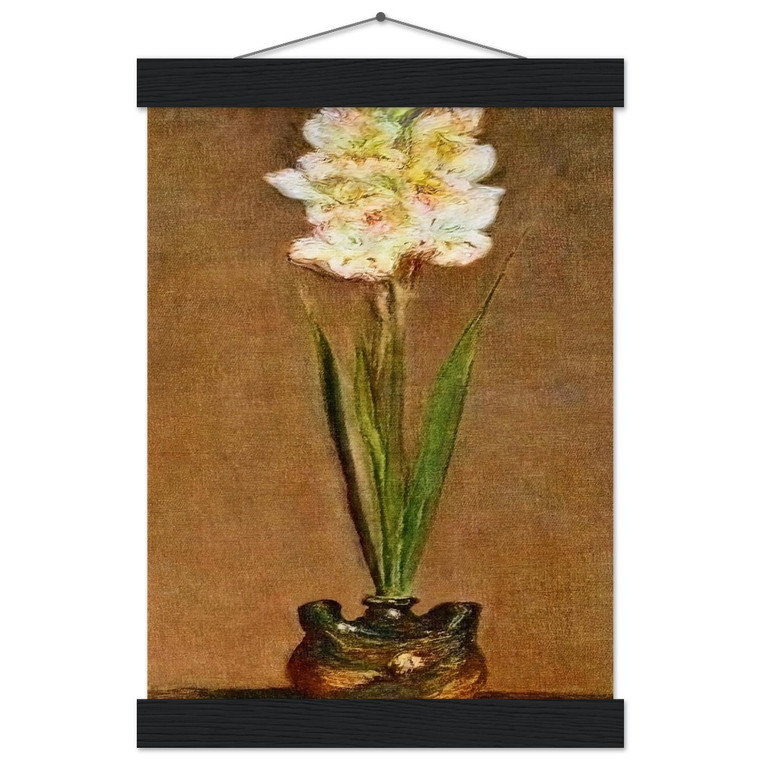 claude monet  Gladiolus Museum-Quality Matte Paper Poster with Hanger