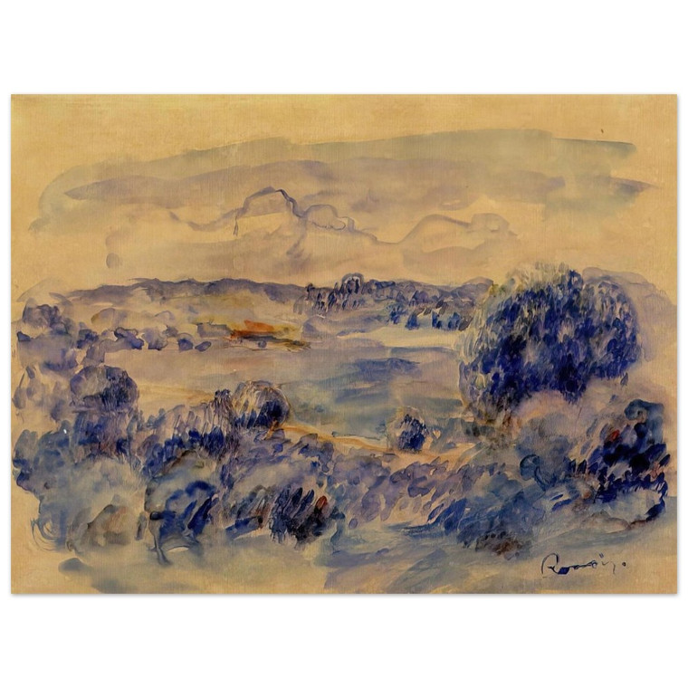 PierreAuguste Renoir  Guernsey Landscape Aluminum Print