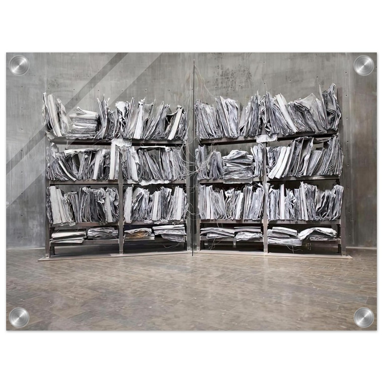 Anselm Kiefer  THE HIGH PRIESTESS ZWEISTROMLAND 1989 Acrylic Print