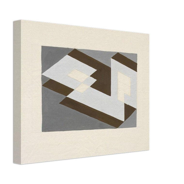 Josef Albers  STUDY FOR TENAYUCA 1938 Canvas