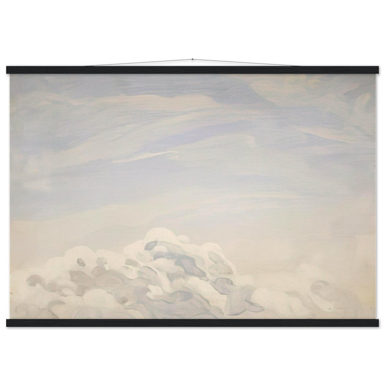 Neil Welliver Study for Clouds I 1979 Matte Poster with Hanger