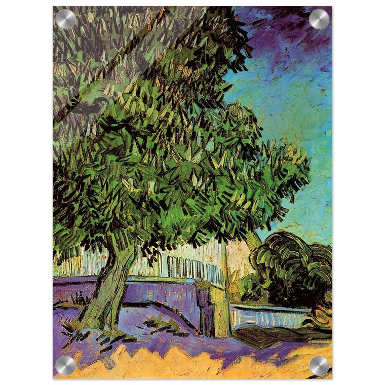 Vincent van Gogh  Chestnut Tree in Blossom Acrylic Print