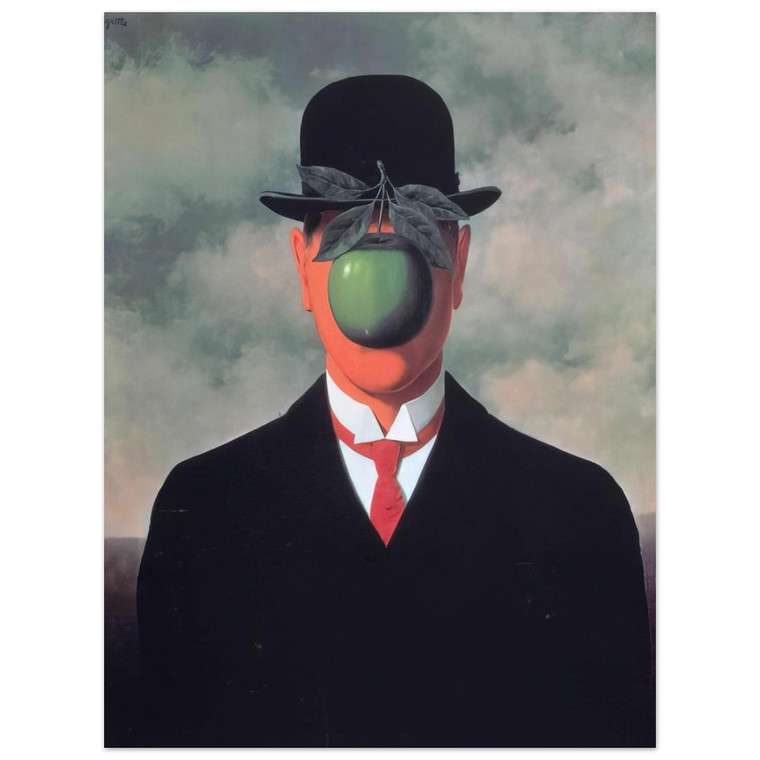 Rene Magritte  THE GREAT WAR 1964 Aluminum Print