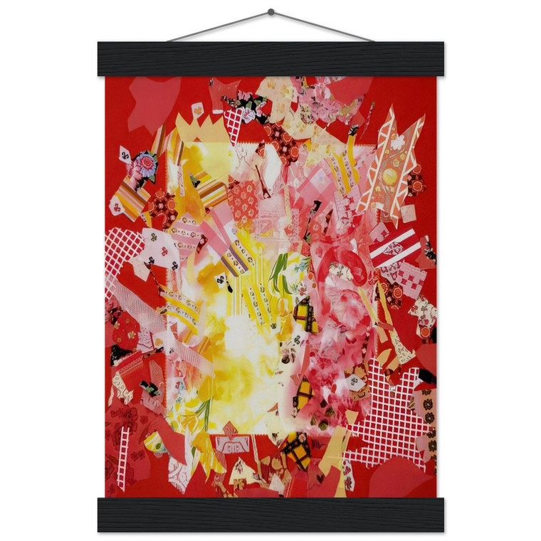 Miriam Schapiro  Explode  1972 Museum-Quality Matte Paper Poster with Hanger