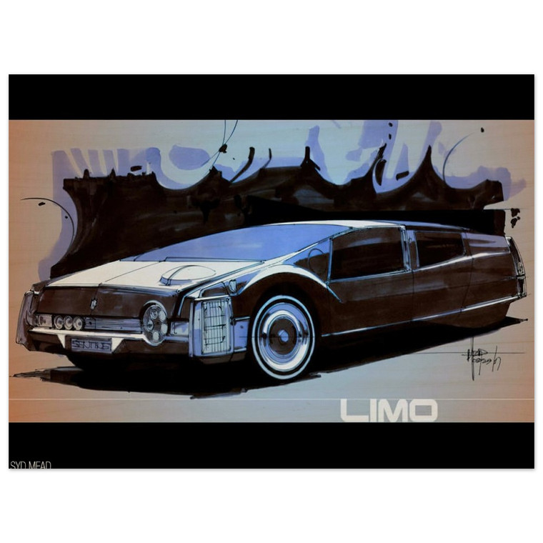 Syd Mead  Syd Mead N15 Wood Print