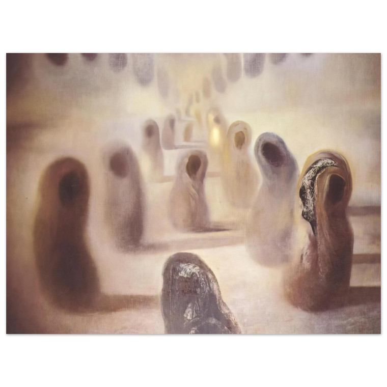 Salvador Dali  DESOXYRIBONUCLEIC ACID ARABS Aluminum Print